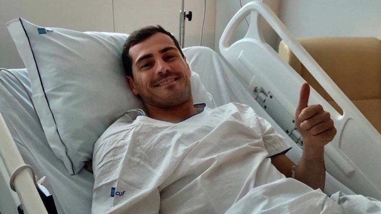 Iker Casillas fuera de peligro tras sufrir un infarto