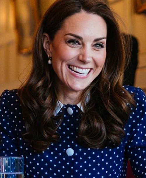 Kate Middleton tiene el vestido de lunares más favorecedor