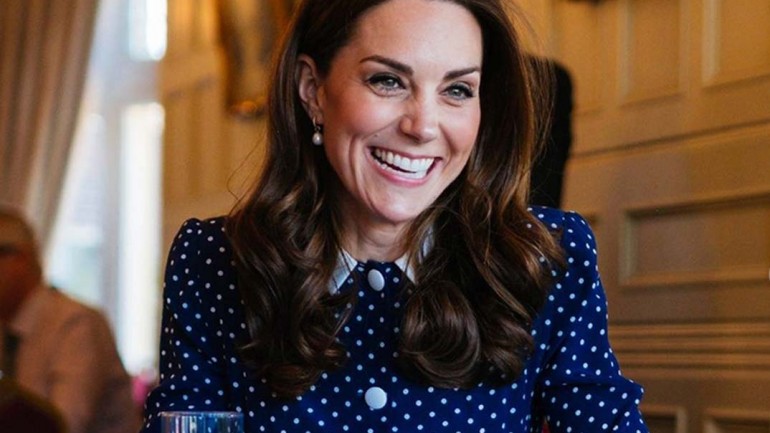 Kate Middleton tiene el vestido de lunares más favorecedor