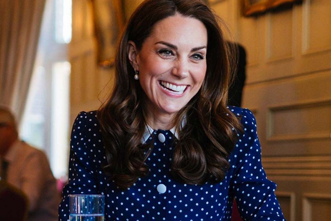 Kate Middleton vestido lunares