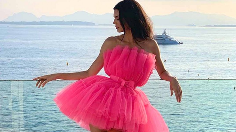 Kendall Jenner, espectacular en Cannes con un diseño de Giambattista Valli x H&M