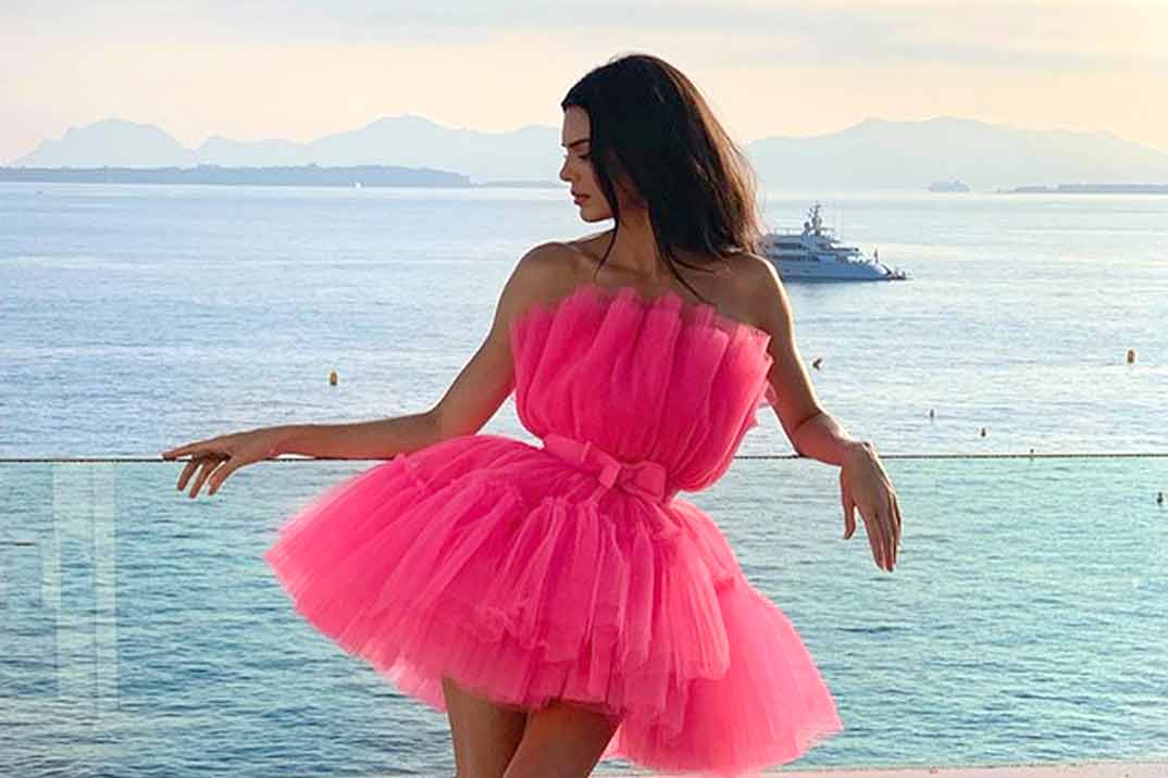 Kendall Jenner, espectacular en Cannes con un diseño de Giambattista Valli x H&M