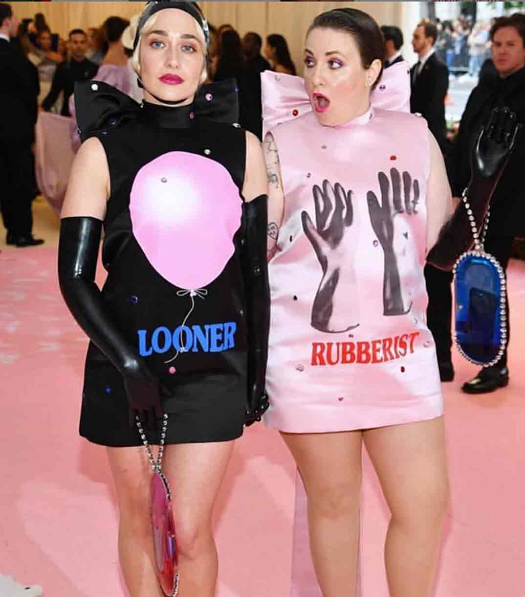 Lena Dunham y Jemima Kirke - Gala Met 2019 © Instagram