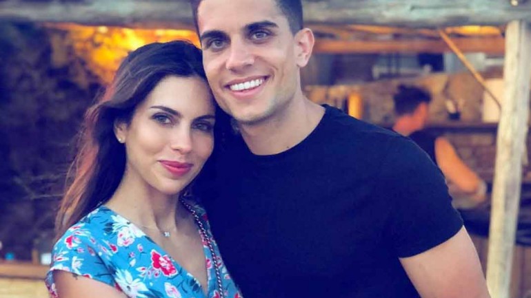 Marc Bartra y Melissa Jiménez esperan su ¡tercer hijo!