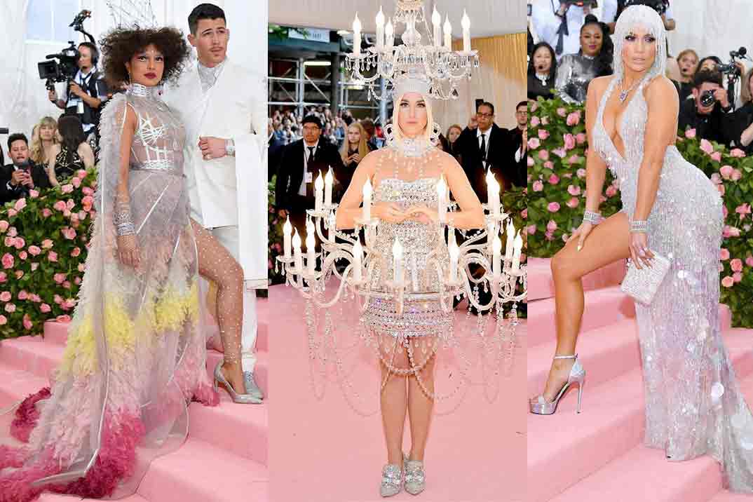 Priyanka Chopra, Nick Jonas, Katy Perry y Jennifer López- Gala Met 2019