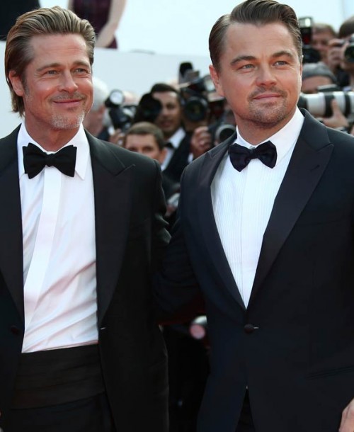 Brad Pitt y Leonardo DiCaprio… Duelo de galanes en Cannes