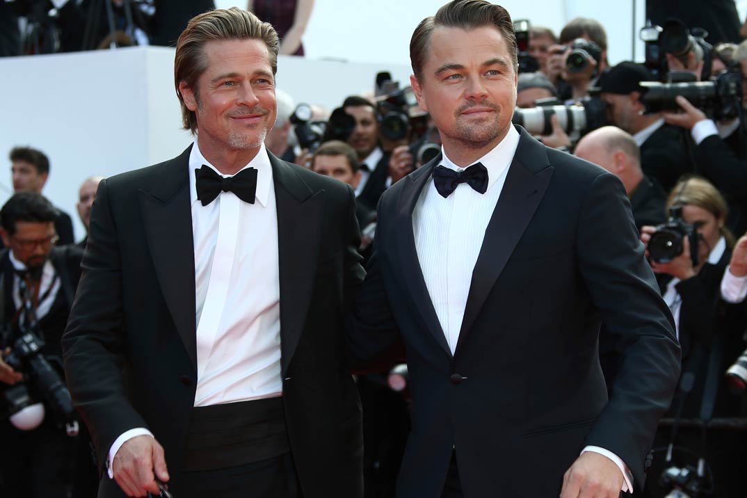 Brad Pitt y Leonardo DiCaprio- Erase una vez en Hollywood- Festival de Cine de Cannes 2019