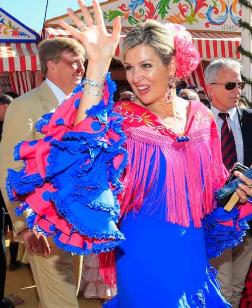 El vídeo de la reina Máxima bailando en la Feria de Abril que se ha hecho viral