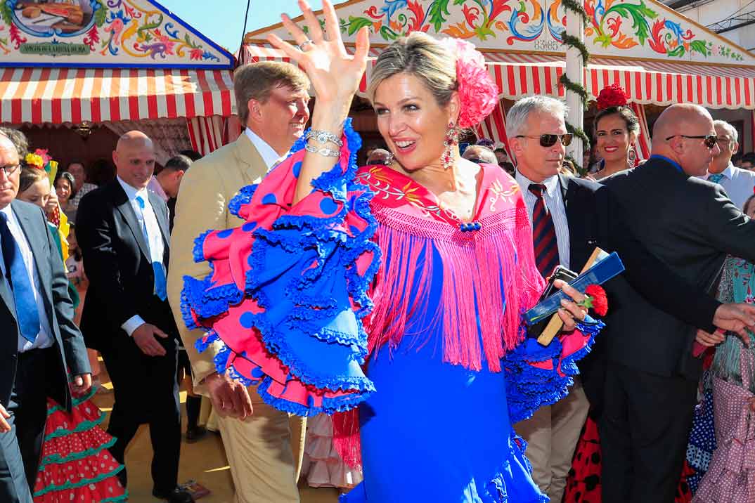 El vídeo de la reina Máxima bailando en la Feria de Abril que se ha hecho viral