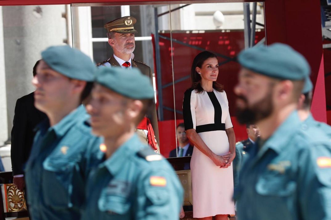 Reyes don Felipe y doña Letizia - Acto conmemorativo del 175º aniversario de la fundación de la Guardia Civil © Casa S.M. El Rey