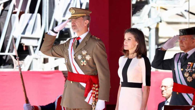 Los Reyes conmemoran el 175º aniversario de la fundación de la Guardia Civil