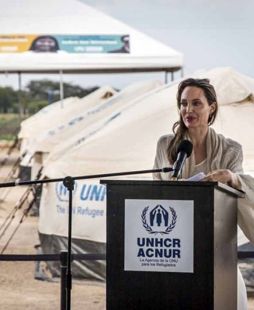 Angelina Jolie, solidaria con los más necesitados