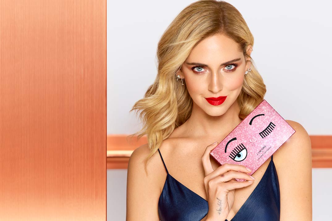 Chiara Ferragni presenta su primera coleción de maquillaje