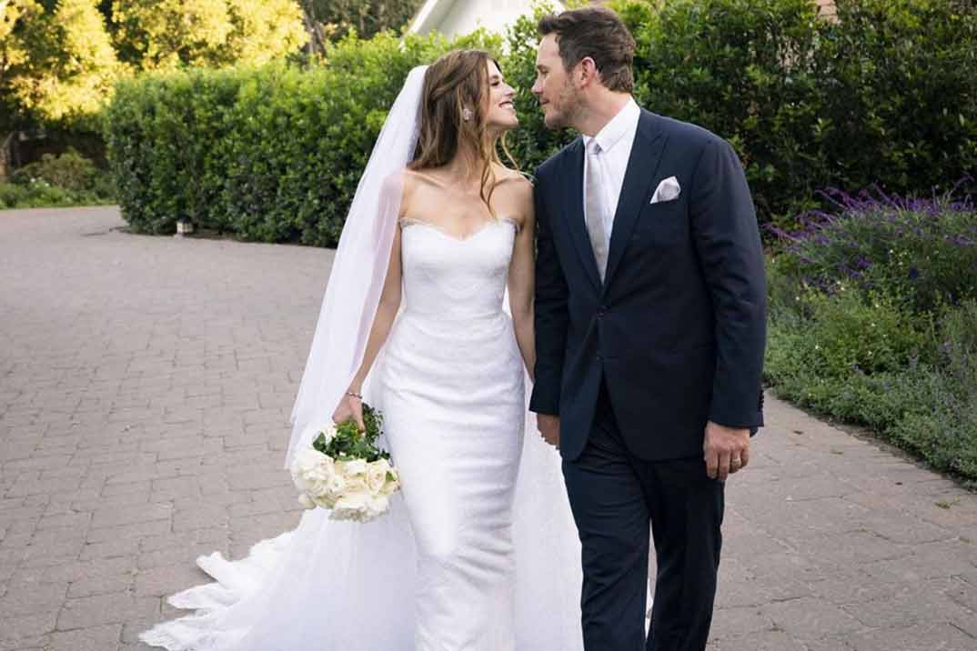 Chris Pratt y Katherine Schwarzenegger boda © Instagram