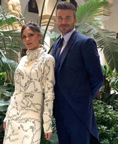 Los Beckham, turistas en Sevilla