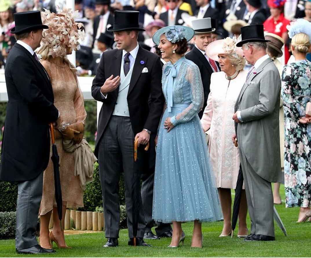 Familia Real Inglesa Ascot © kensingtonroyal