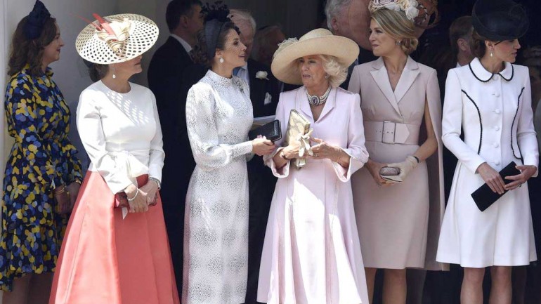 Los looks al detalle de la reina Letizia, Máxima de Holanda y Kate Middleton