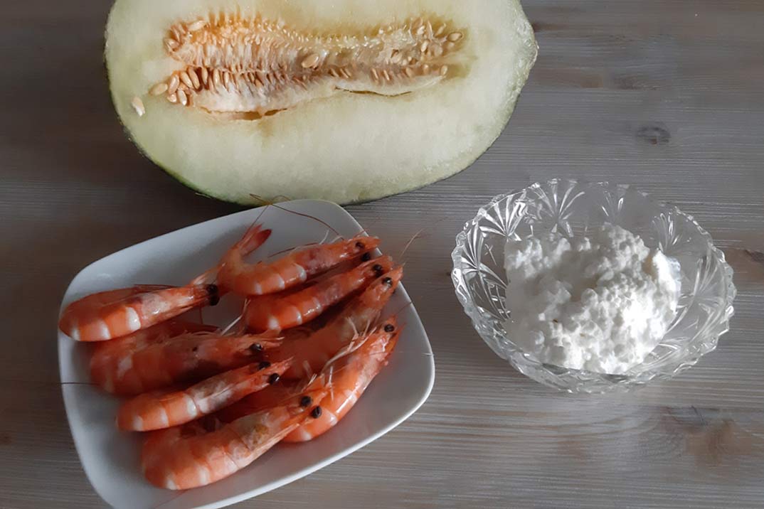 melon-langostinos-ingredientes