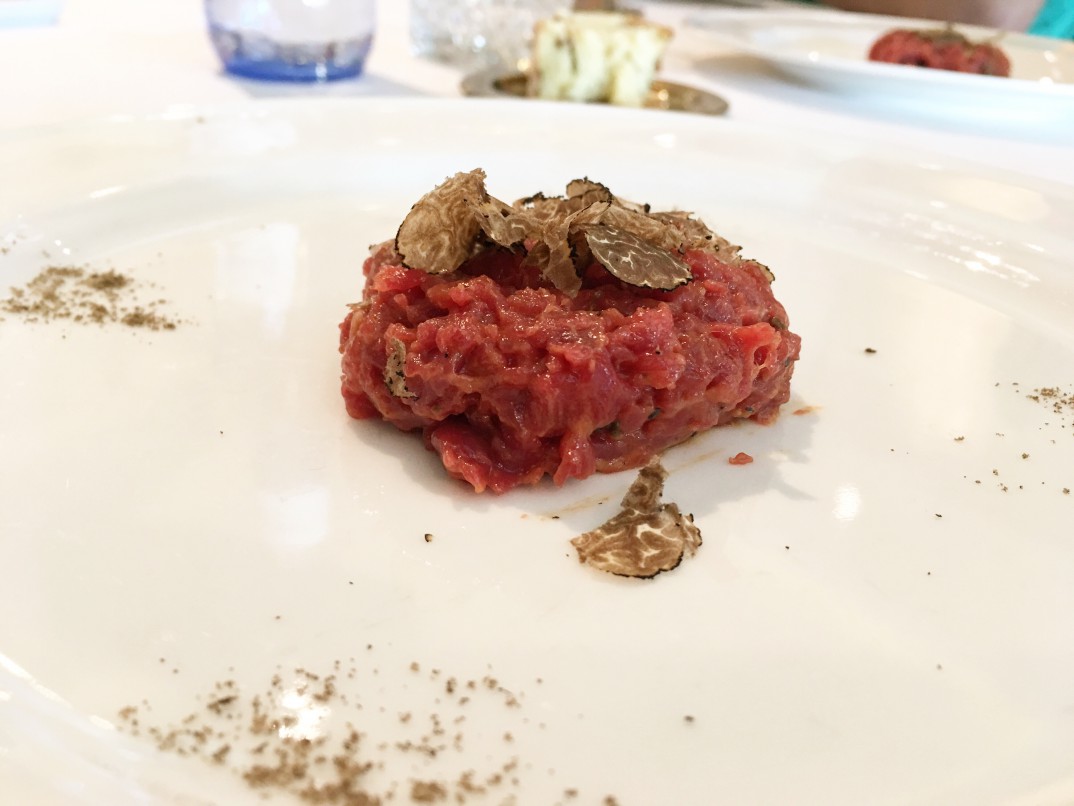 piu di prima steak tartar