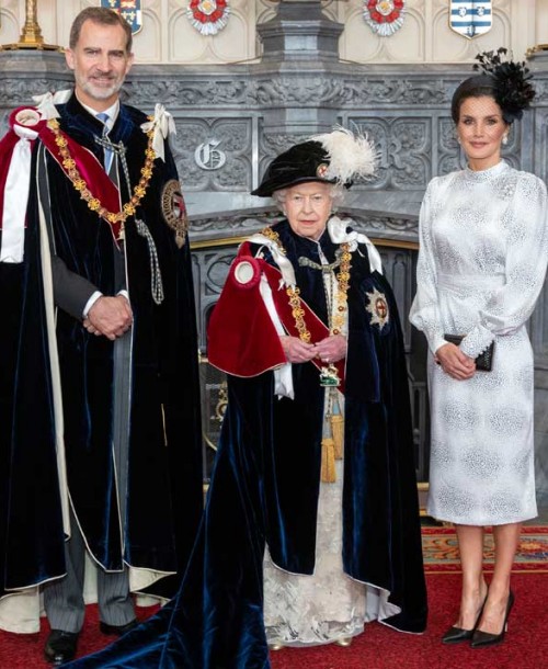 El rey Felipe VI ya es Caballero de la Orden de la Jarretera