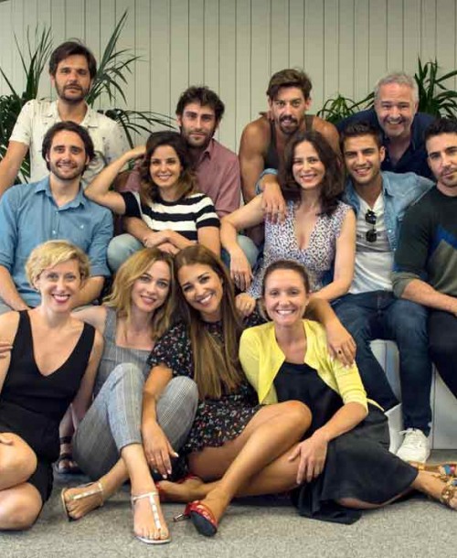 Paula Echevarría y Miguel Ángel Silvestre preparan el final de «Velvet Colección»