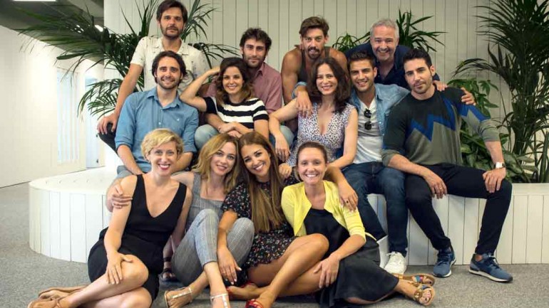 Paula Echevarría y Miguel Ángel Silvestre preparan el final de «Velvet Colección»