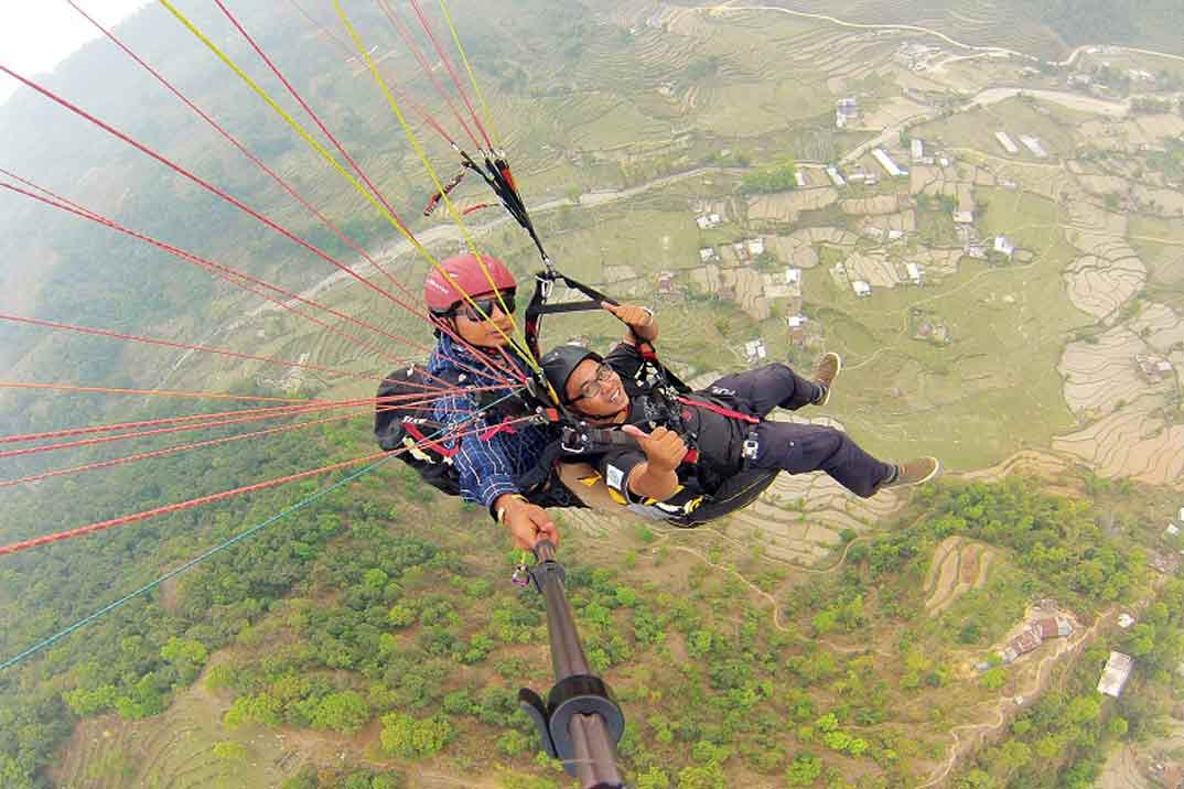 Parapente-Pokhara