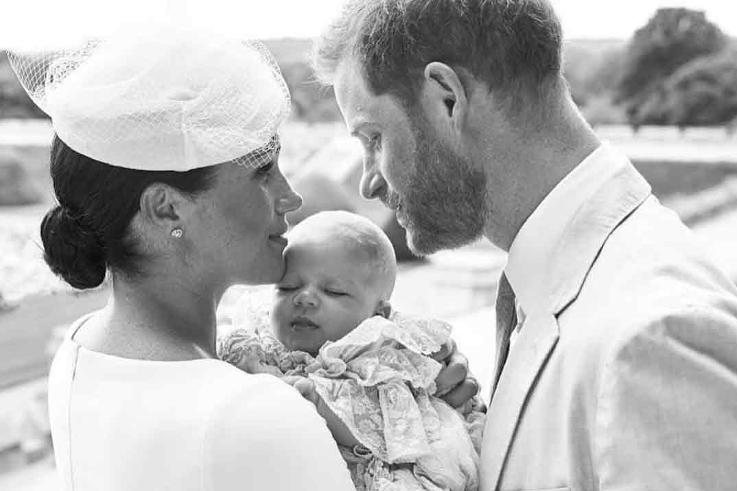 Bautizo de Archie, hijo de los duques de Sussex © sussexroyal/Instagram