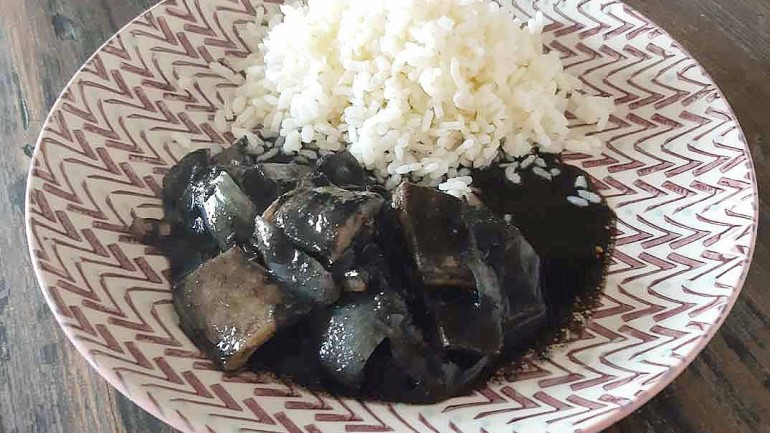 Receta de Calamares de potera en su tinta