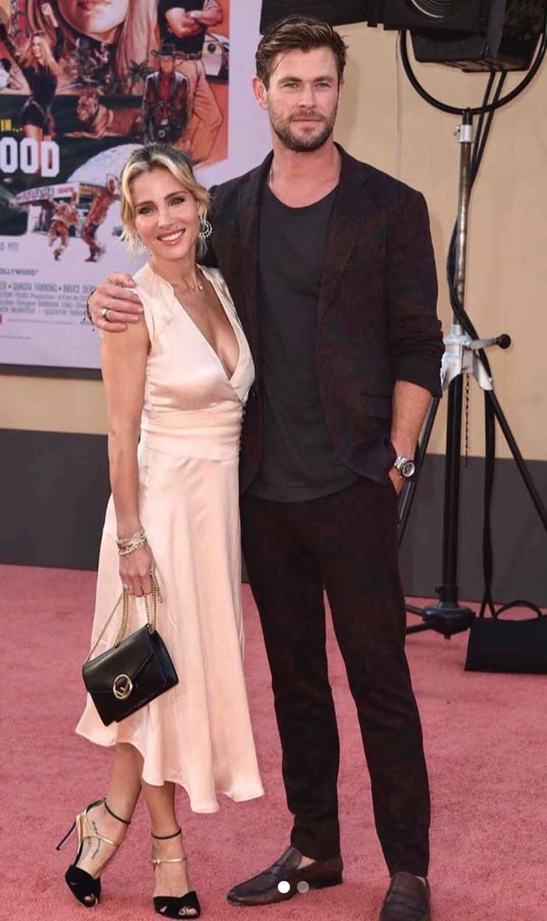 Elsa Pataky y Chris Hemsworth © Instagram