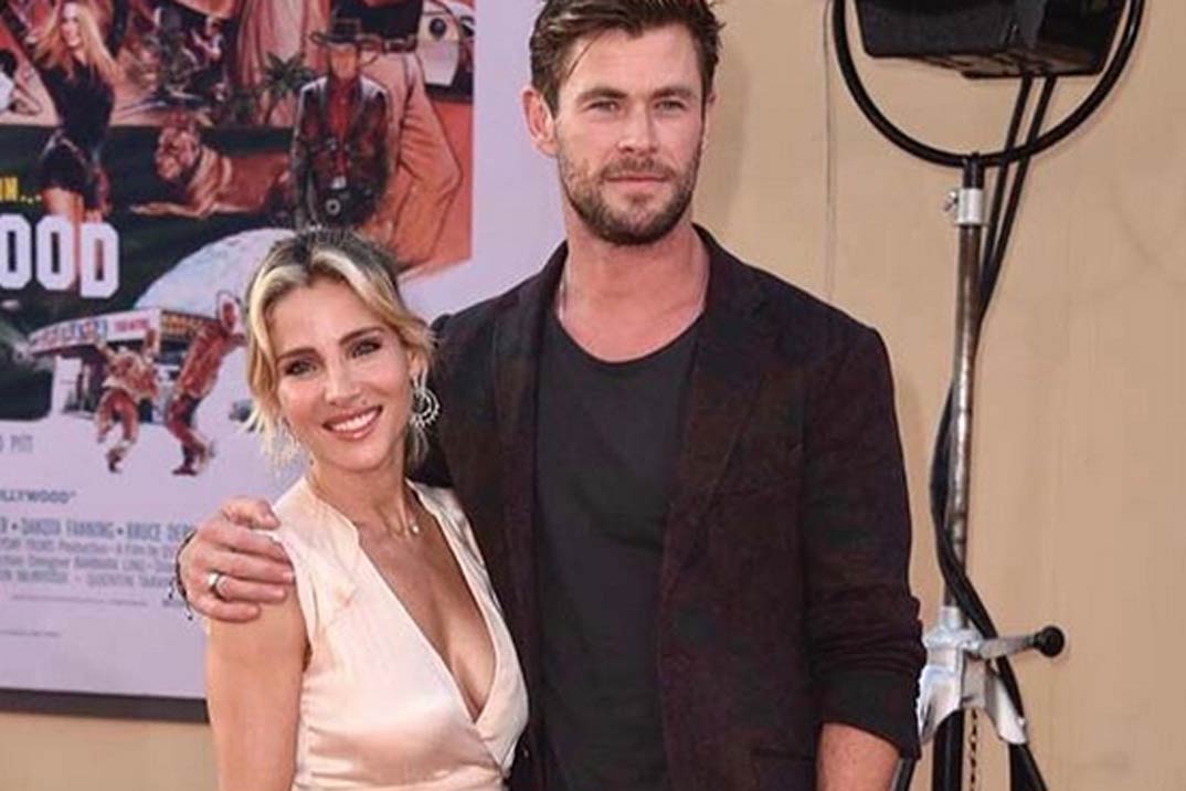 Elsa Pataky y Chris Hemsworth © Instagram