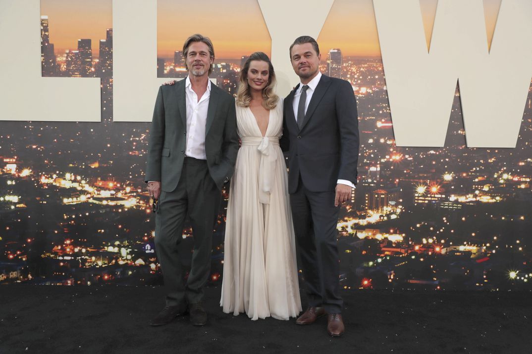 Brad Pitt, Margot Robbie y Leonardo DiCaprio - Erase una vez en Hollywood