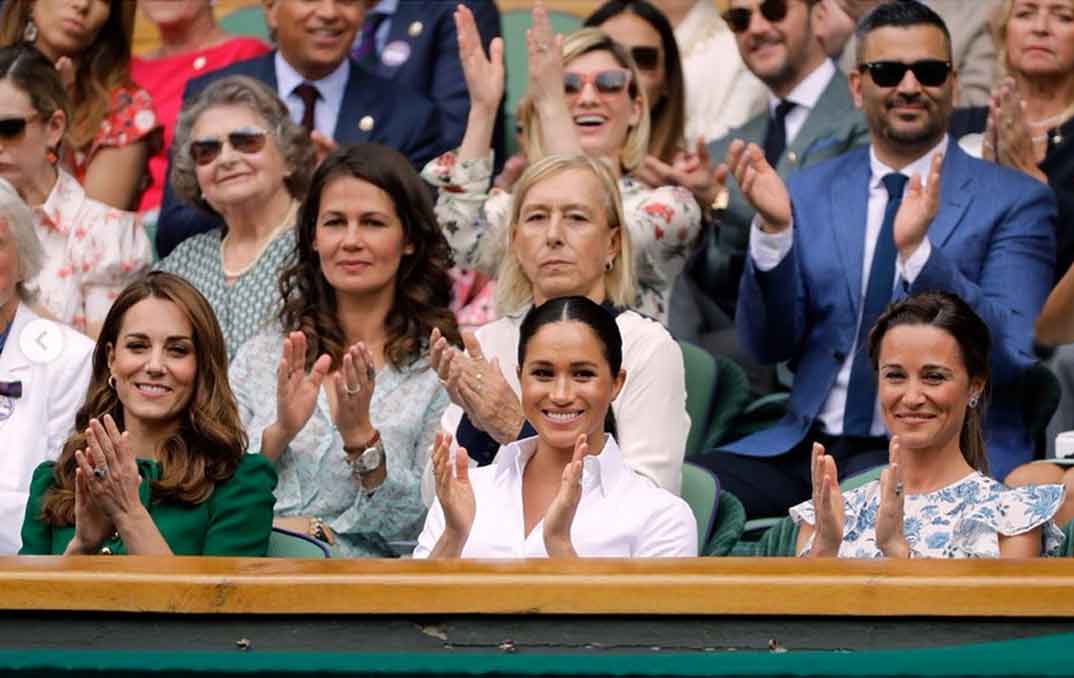 Kate Middleton, Meghan Markle y Pippa Middleton © Redes Sociales