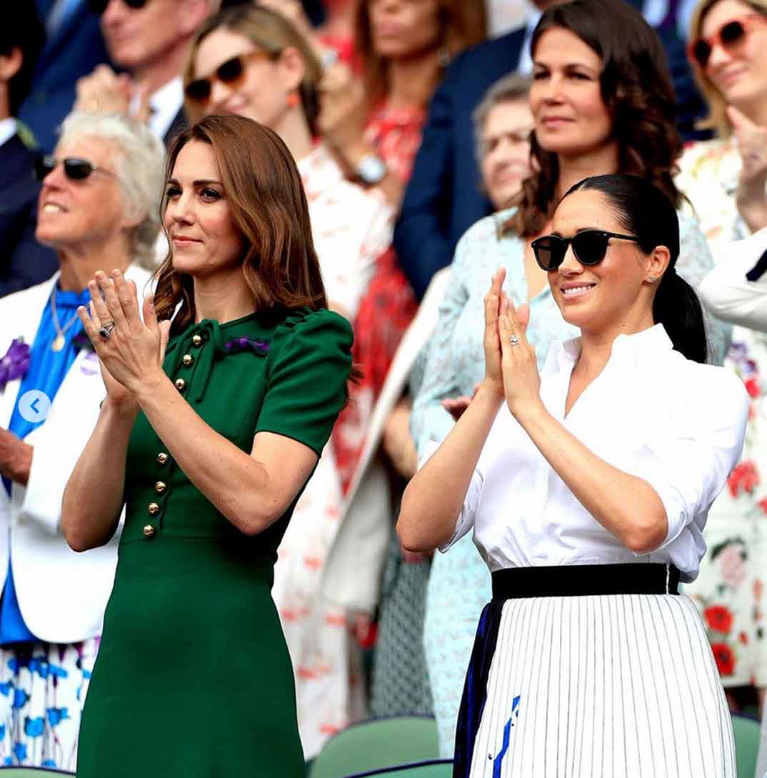 Kate Middleton, Meghan Markle y Pippa Middleton © Redes Sociales