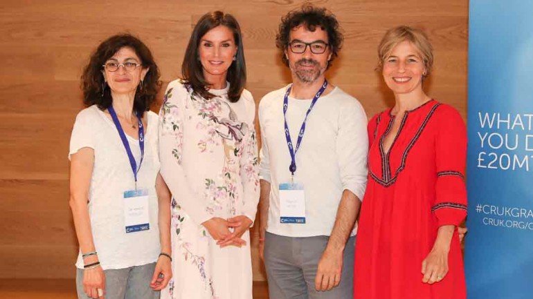 La reina Letizia recupera su vestido de Asos más aplaudido