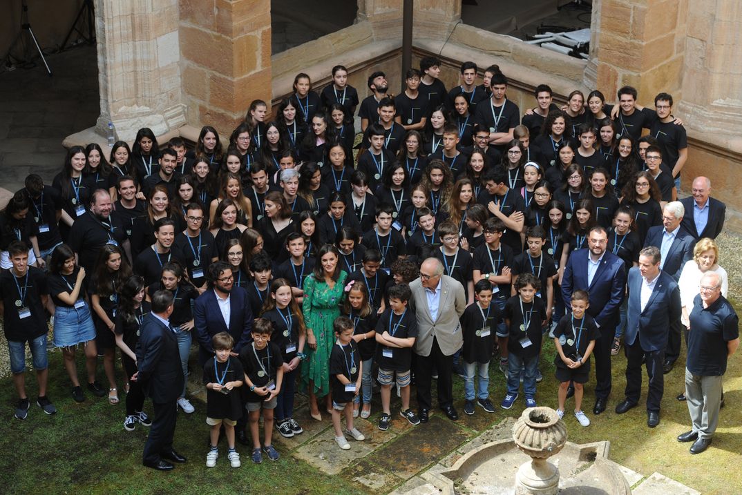 La reina Letizia - Conferencia inaugural de los cursos de verano de la “Escuela Internacional de Música” de la Fundación Princesa de Asturias © Casa S.M. El Rey