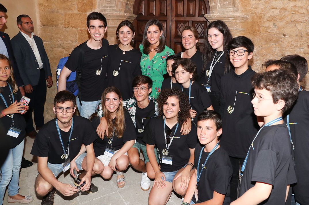 La reina Letizia - Conferencia inaugural de los cursos de verano de la “Escuela Internacional de Música” de la Fundación Princesa de Asturias © Casa S.M. El ReyLa reina Letizia - Conferencia inaugural de los cursos de verano de la “Escuela Internacional de Música” de la Fundación Princesa de Asturias © Casa S.M. El Rey