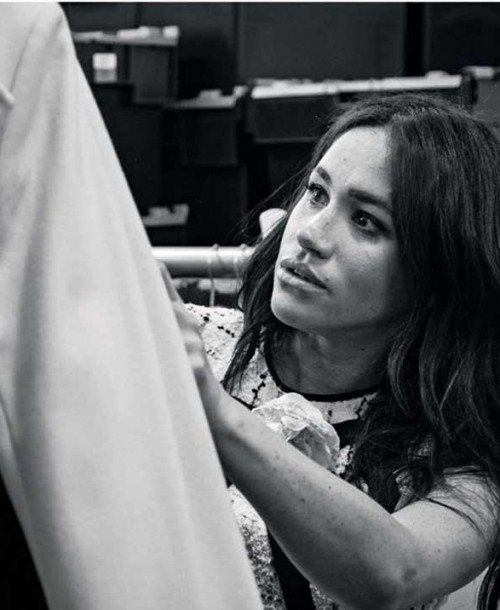 El emotivo homenaje de Meghan Markle al fotógrafo  Peter Lindbergh