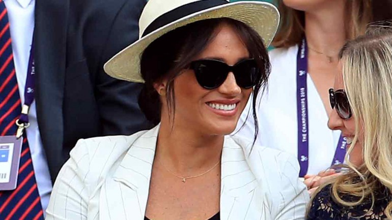 Meghan Markle aparece por sorpresa en Wimbledon
