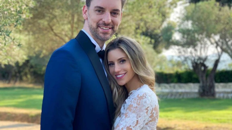 Pau Gasol y Catherine McDonnell se casan por segunda vez