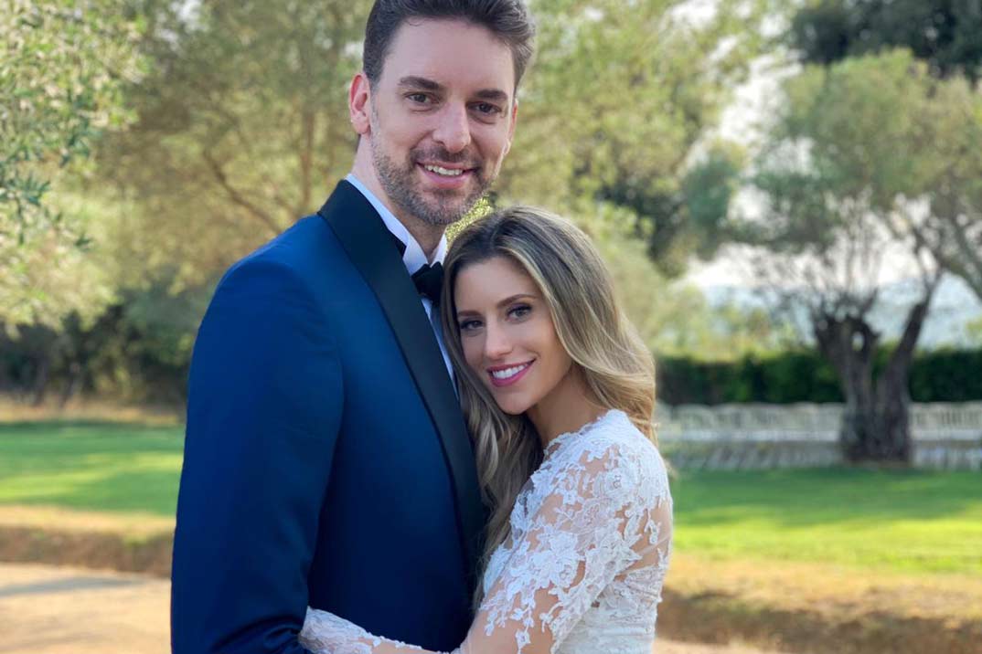 Pau Gasol y Catherine McDonnell se casan por segunda vez