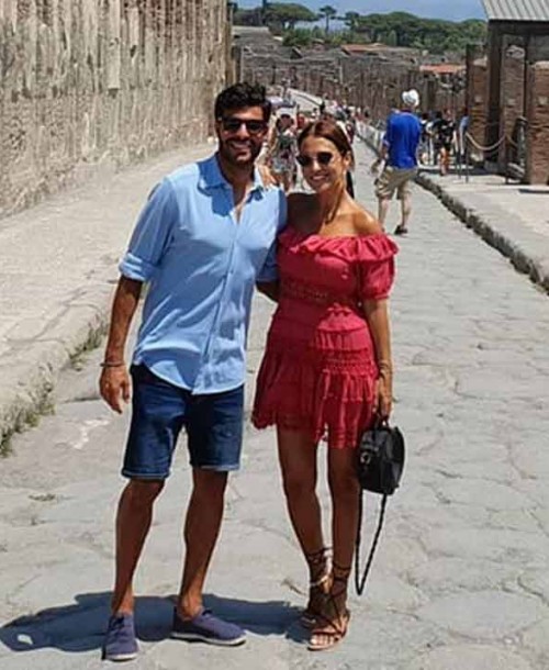 Las románticas vacaciones de Paula Echevarría y Miguel Torres en Italia