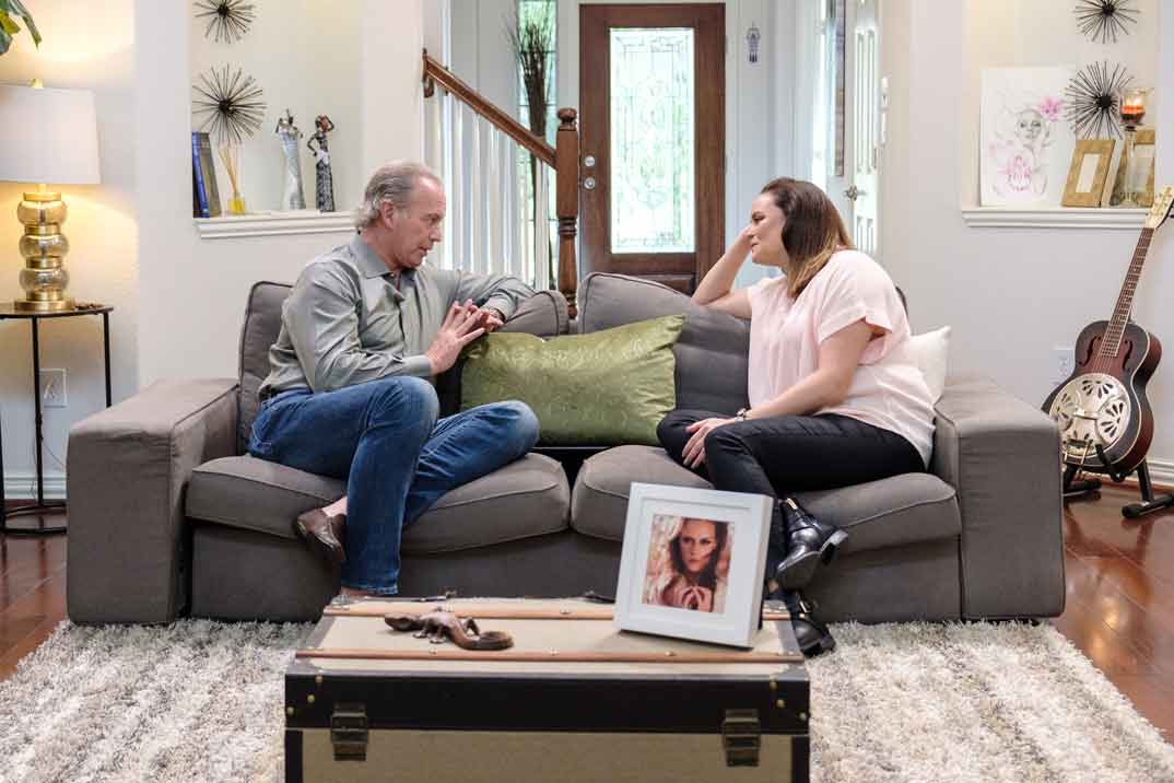 Shaila Dúrcal y Bertín Osborne en "Mi casa es la tuya" © Mediaset