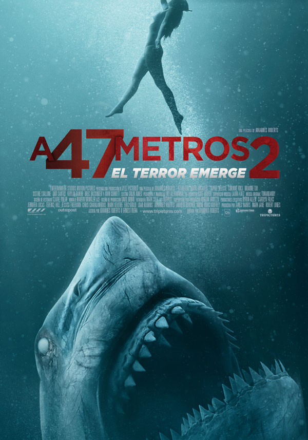 A 47 metros 2: el terror emerge