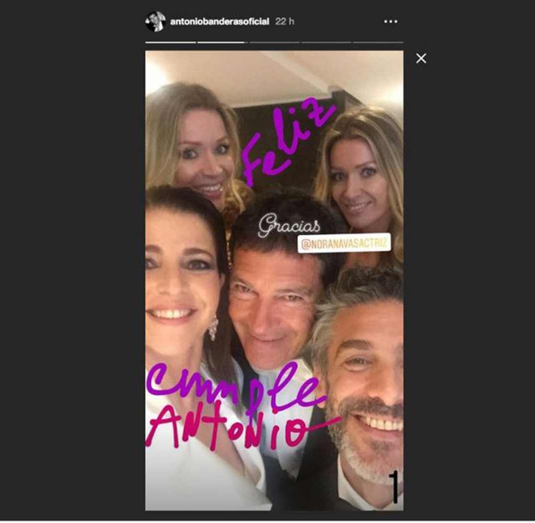 Antonio Banderas - Stories/Instagram