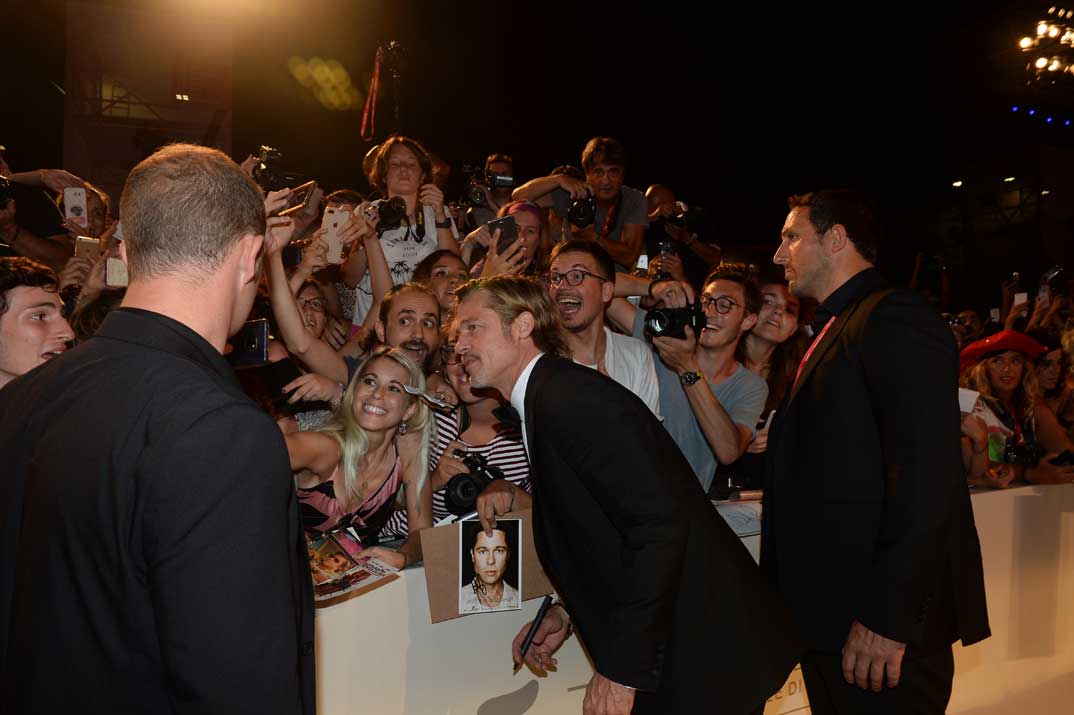 Brad Pitt © La Biennale di Venezia - foto ASAC 