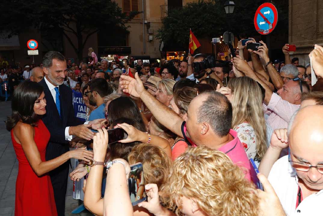 Reyes Felipe y Letizia - Recepción autoridades Illes Balears - Casa S.M. El Rey