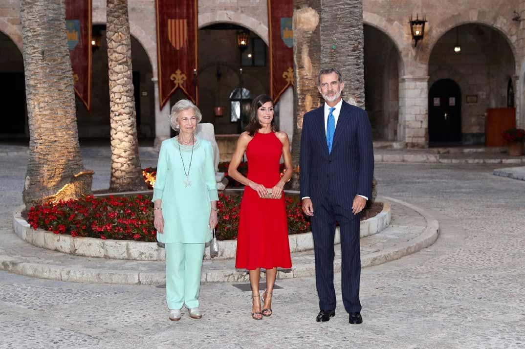 Reyes Felipe y Letizia - Recepción autoridades Illes Balears - Casa S.M. El Rey