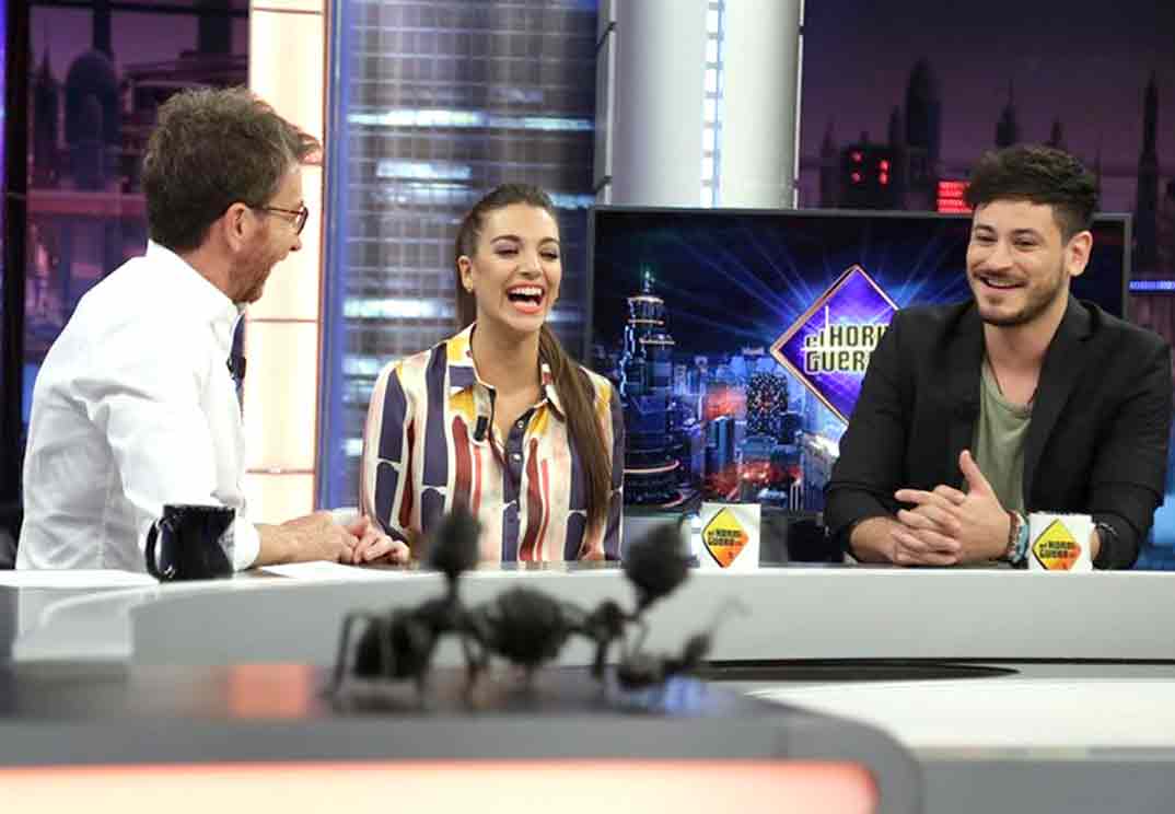 Ana Guerra y Luis Cepeda - El Hormiguero © Instagram