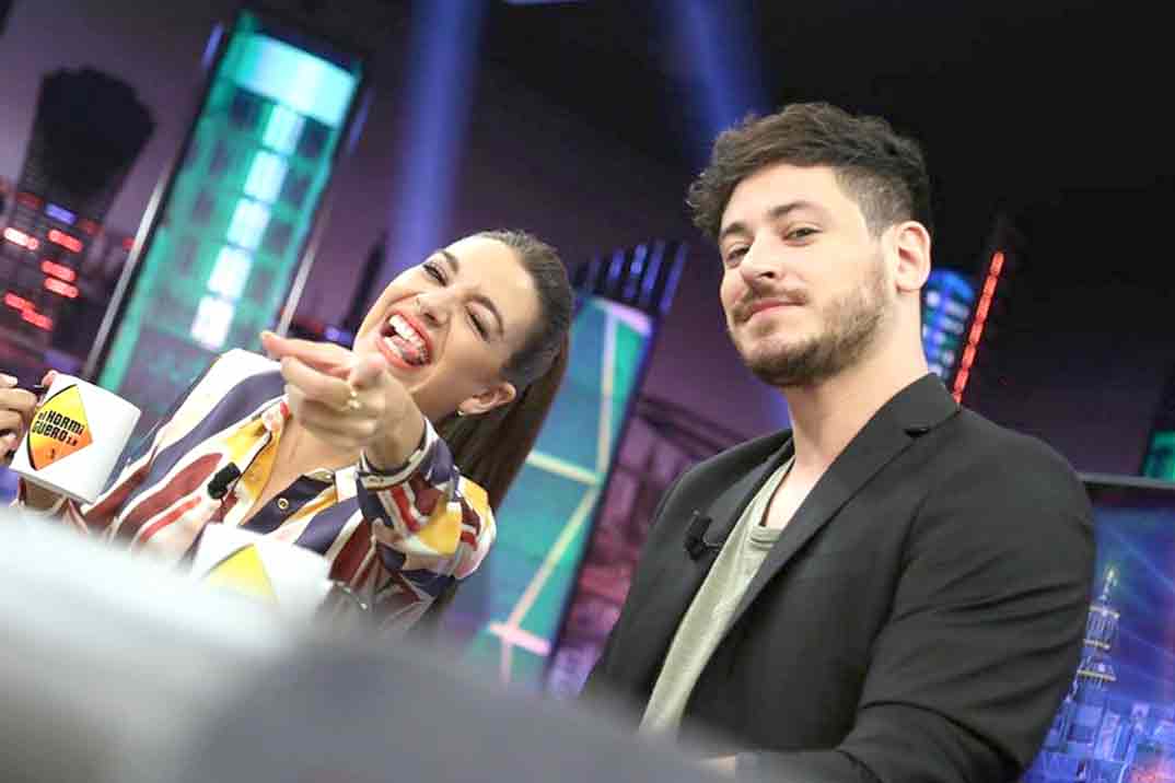 Ana Guerra y Luis Cepeda - El Hormiguero © Instagram